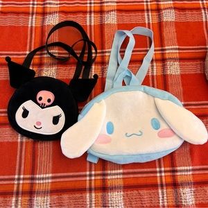 Cinnamoroll and Kuromi bags from Miniso in NYC